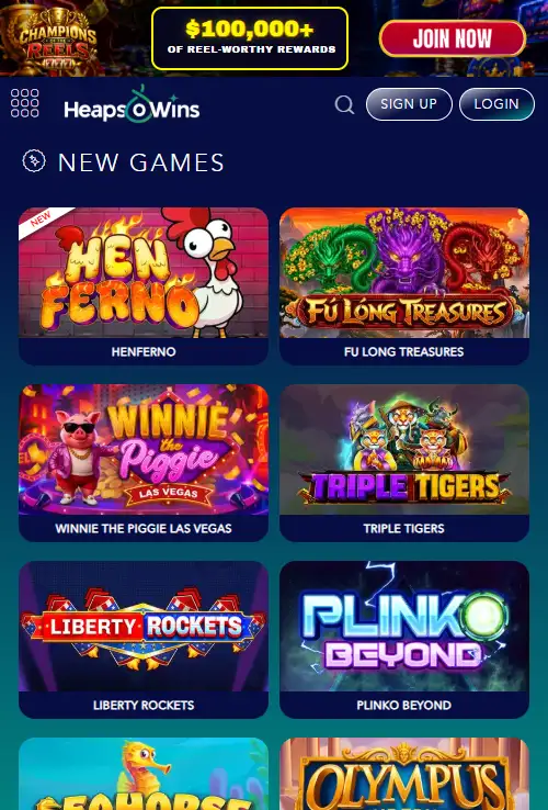 HeapsoWins Mobile Casino – Australia